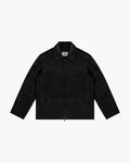embroidered leather jacket