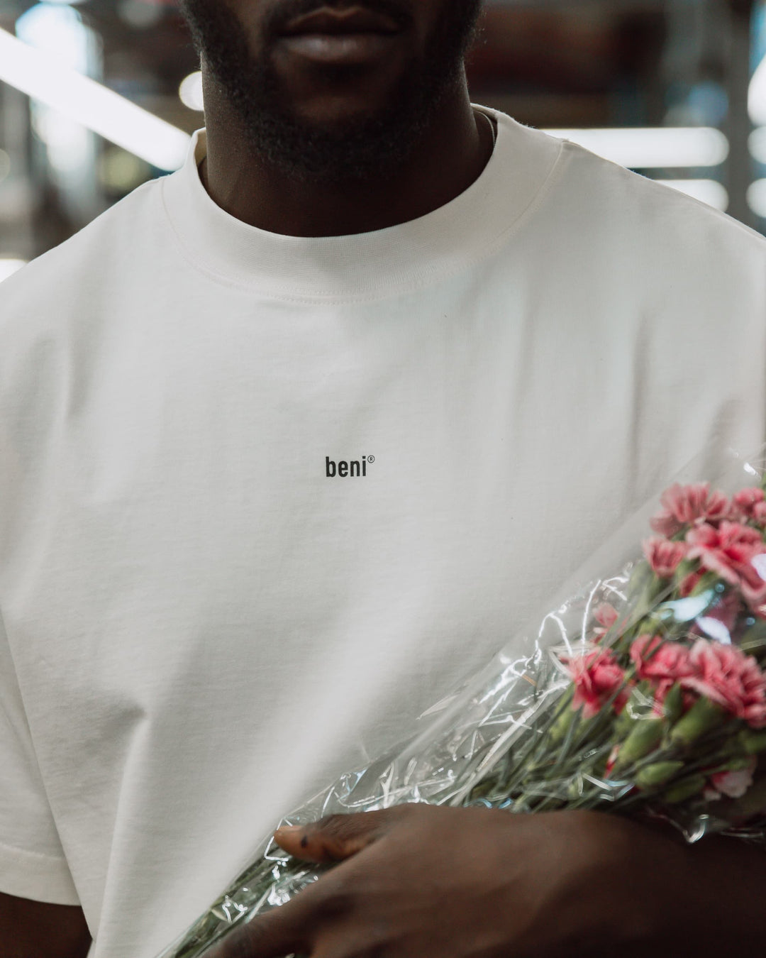 beni t-shirt with flowers